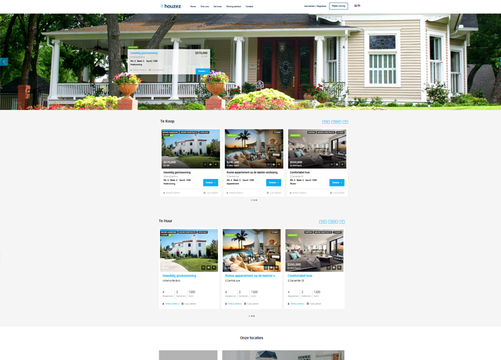 Houzez Online Woningplatform