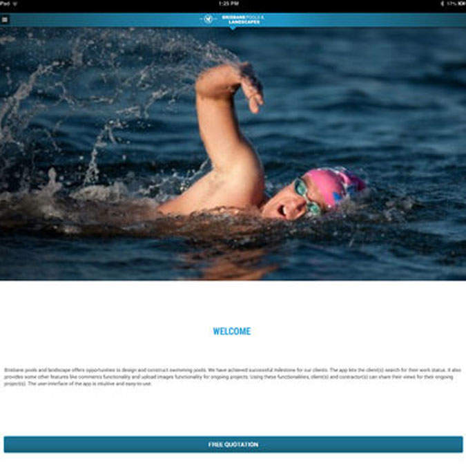 Brisbane pools and landscape