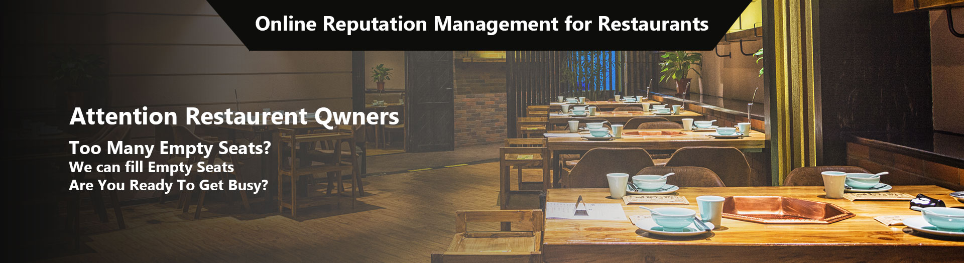 Online Reputation Management for Restaurants