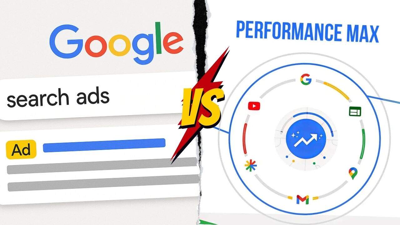 Search Ads vs Performance Max