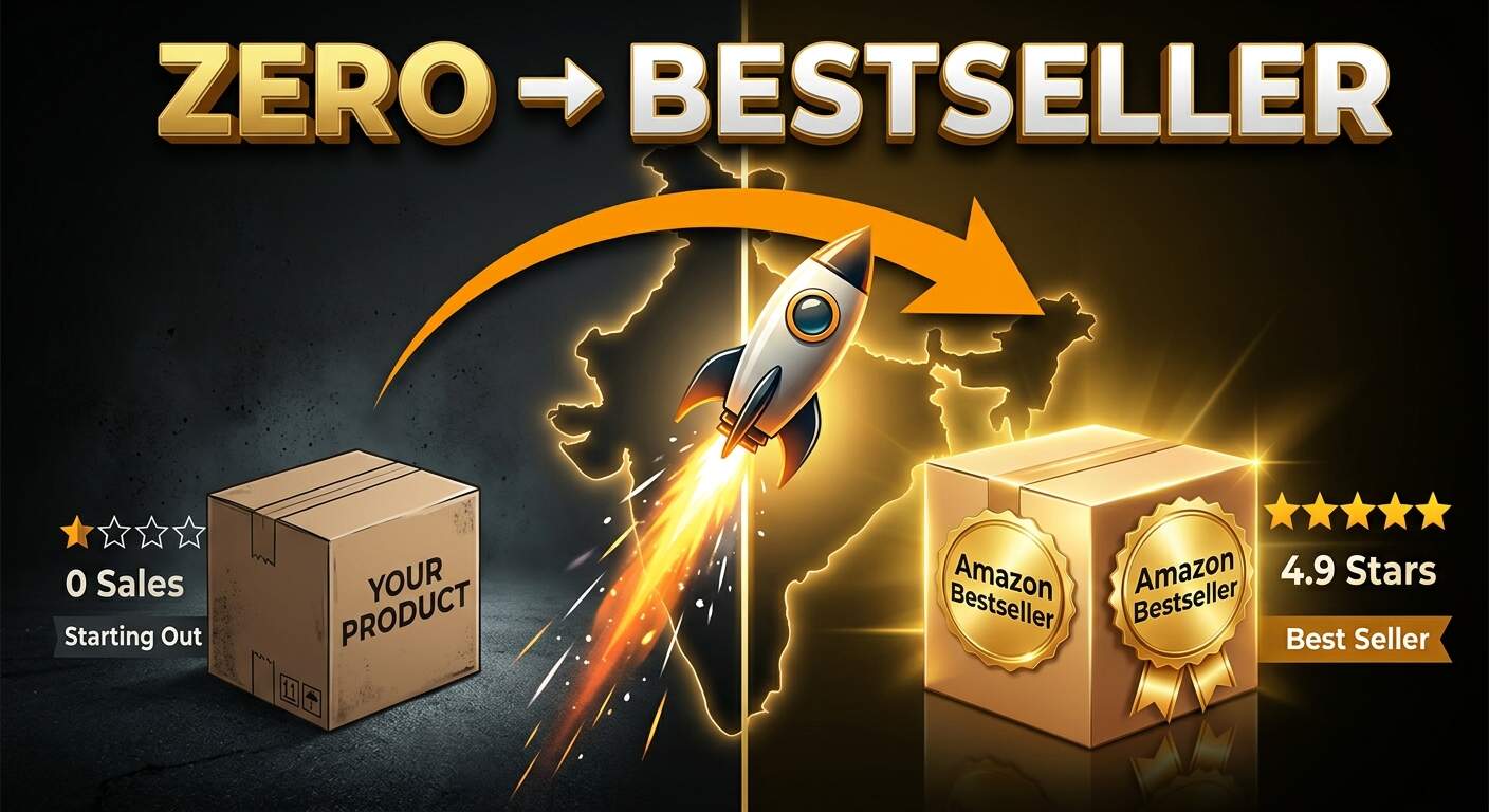 From Zero to Bestseller How Amazon SEO Services in India Skyrocket Your Product Rankings